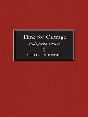 cover image of Time for Outrage